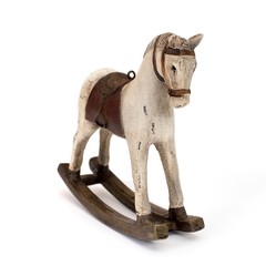 Horse-chairs on wheels (Christmas tree toy)