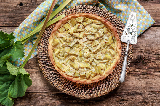 tarte &agrave; la rhubarbe 4 