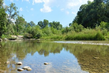 La natura del fiume