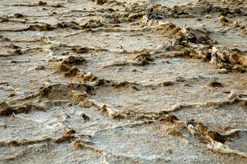 Devil's Golf Course in death valley