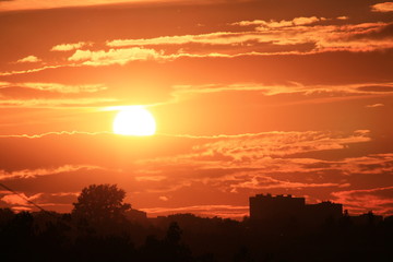 Obraz premium russian sunset