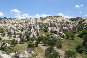 Fototapeta na wymiar Swords valley in Cappadocia