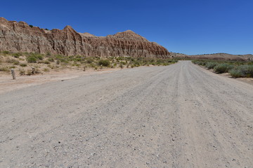 Cathedral Gorge State Park in Nevada