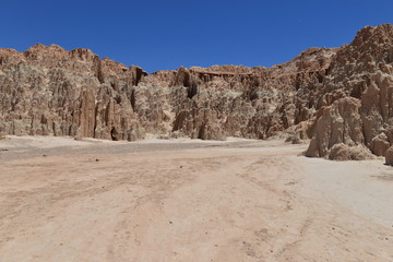 Cathedral Gorge State Park in Nevada
