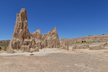 Cathedral Gorge State Park in Nevada
