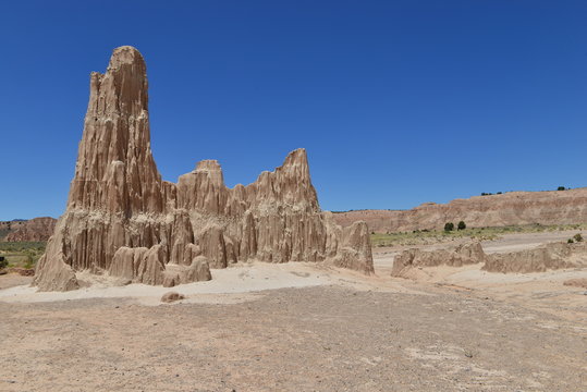 Cathedral Gorge State Park in Nevada
