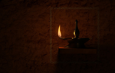  Indian Traditional Oil Lamp 