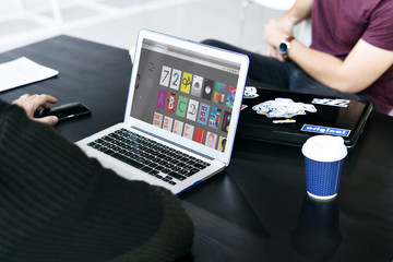 Startup Business People Working on Laptop