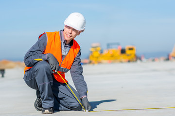worker measure construction