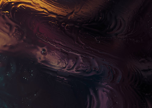 Liquid graphic texture