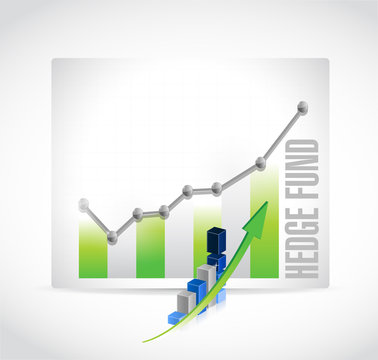 hedge fund business results icon illustration