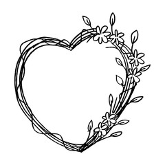 Floral frame