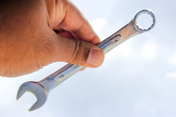 Wrench, temple, church, sky 