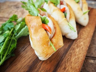 Sandwich vietnamese food