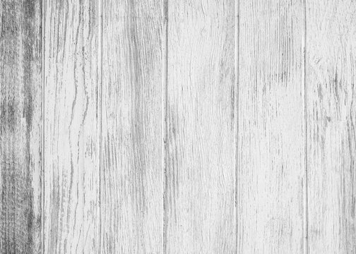 Wood floor texture pattern plank surface painted white pastel wall background