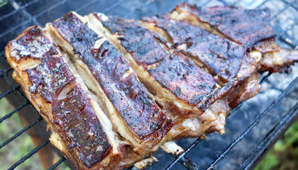 grilled ribs