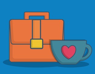 business briefcase icon