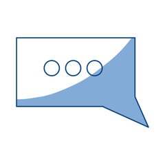 isolated speech bubble