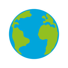 isolated care of the planet