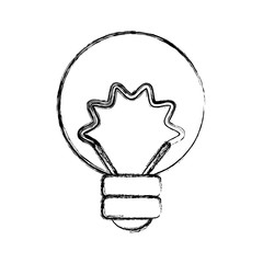 isolated energy bulb