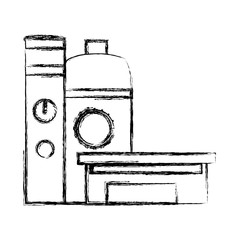 isolated factory building