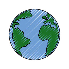 isolated care of the planet