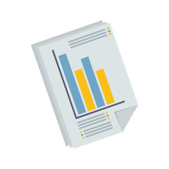 isolated graphic stats