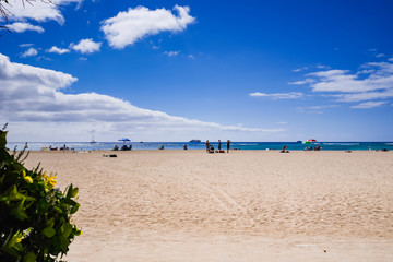 ハワイ オアフ島 ホノルル ワイキキ ビーチ