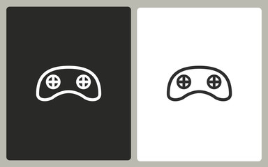 Naklejka premium Game controller - vector icon.