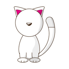 Cute cat cartoon