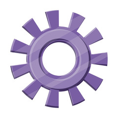 color silhouette of pinions model one vector illustration