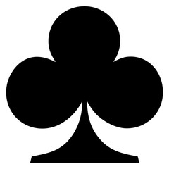 Playing cards Club symbol
