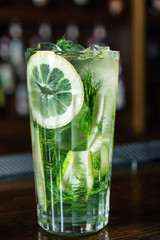 cocktail in the bar