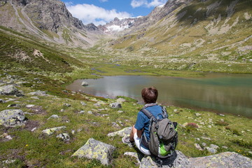 laghi di Tres, Valgrosina, val d'Avedo, Italy © Franco Bissoni