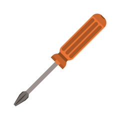 Fototapeta premium colorful silhouette of phillips screwdriver vector illustration