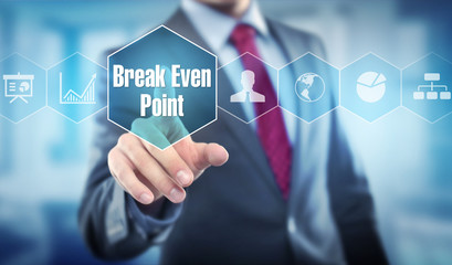 Break Even Point / Businessman