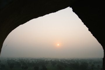Sonnenaufgang in Indien