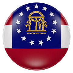 Georgia State flag button