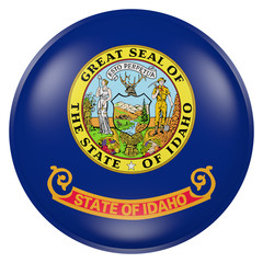Idaho State flag button