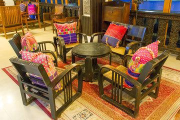 sofa set in living room