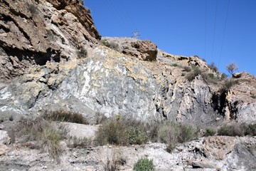 Fototapeta premium geological fault wirh seismic activity