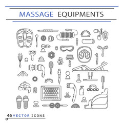 Massage appliance - Icon set