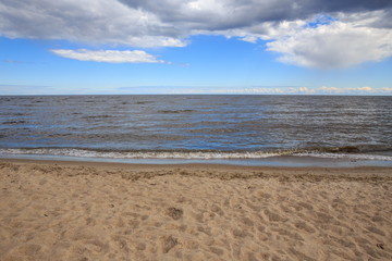 Baltic coast in summer