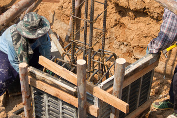 Reinforcement of building foundations