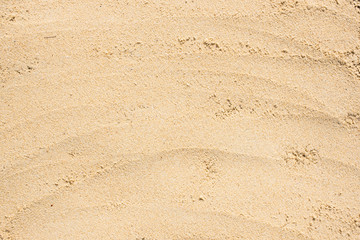 Sand on the the beach as background