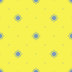 Slavic ethnic pattern vector