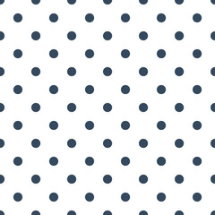 Seamless polka dot pattern
