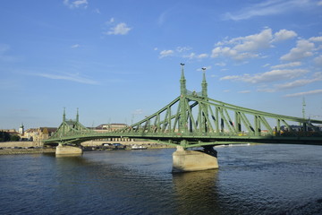 Freedom bridge at Budapest