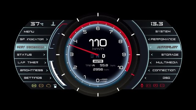 Futuristic interface | HUD