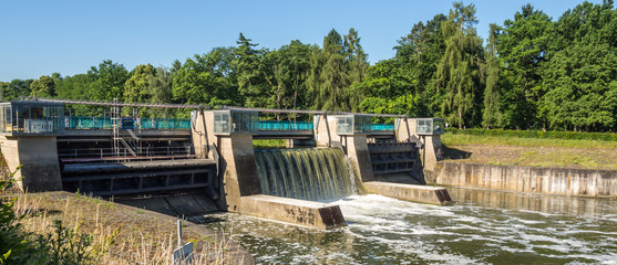 Schleuse Panorama Main-Donau-Kanal